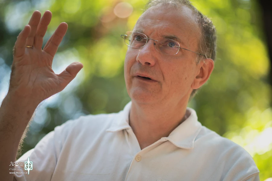 Marko Stojanovic on the 2nd zanjan International pantomime Festival