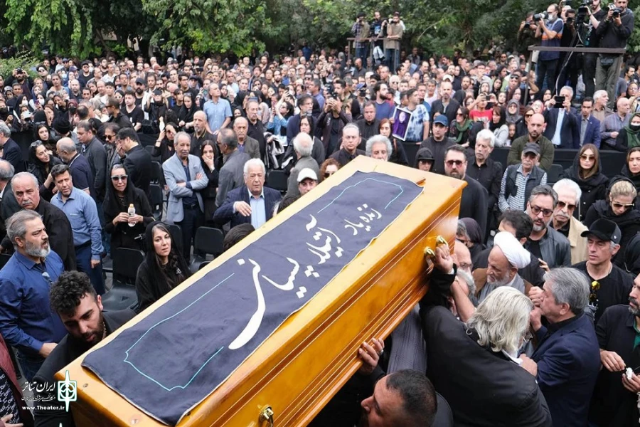فرزند تئاتر رهسپار خانه ابدی شد 3