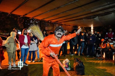 جشنواره سراسری تئاتر خیابانی شهروند در شهر لاهیجان به روایت تصویر