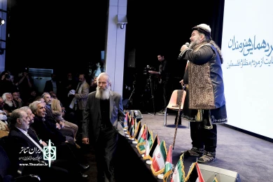 گردهمایی هنرمندان در دفاع از مردم فلسطین