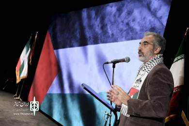 گردهمایی هنرمندان در دفاع از مردم فلسطین