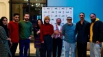 رضا عطاران به تماشای یک تئاتر نشست 5