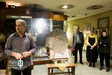 مراسم رونمایی از پوستر و افتتاحیه نمایش یک ملاقات ساده