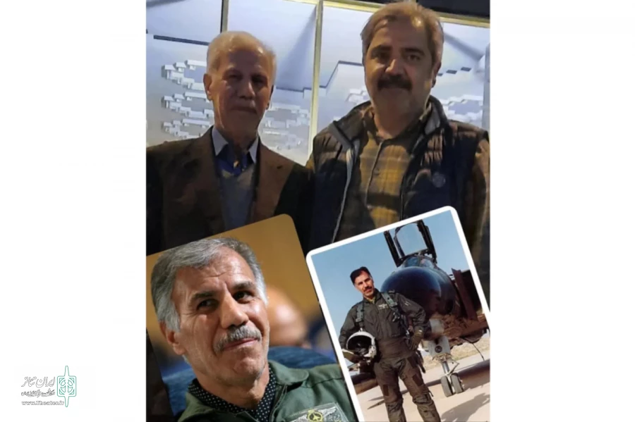 خلبان نام‌آور ارتش نیروی هوایی ایران به تماشای «کلنل» نشست 2