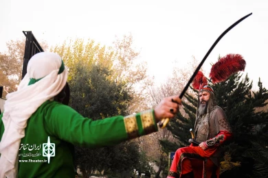 سوگواره یاس کبود به مناسبت ایام فاطمیه و شهادت حضرت زهرا(س)