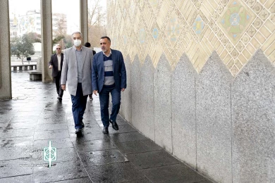 آیین آغازین احداث حریم هنری مجموعه تئاتر شهر