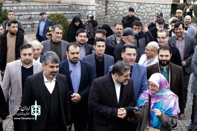 آیین آغازین احداث حریم هنری مجموعه تئاتر شهر