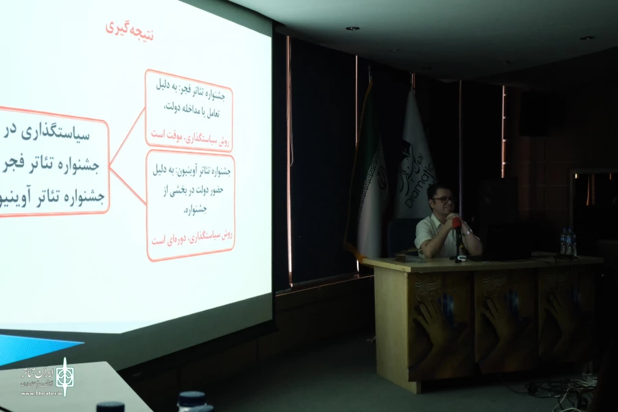 سمینار پژوهشی چهل و دومین جشنواره بین المللی تئاتر فجر