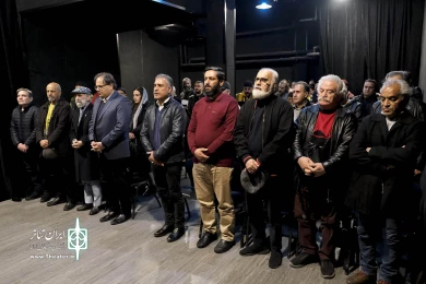 مراسم افتتاح پلاتو تماشاخانه ایرانشهر