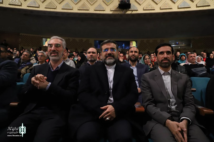 آیین معرفی برگزیدگان بخش فراگیر در سالن اصلی تئاتر شهر برگزار شد