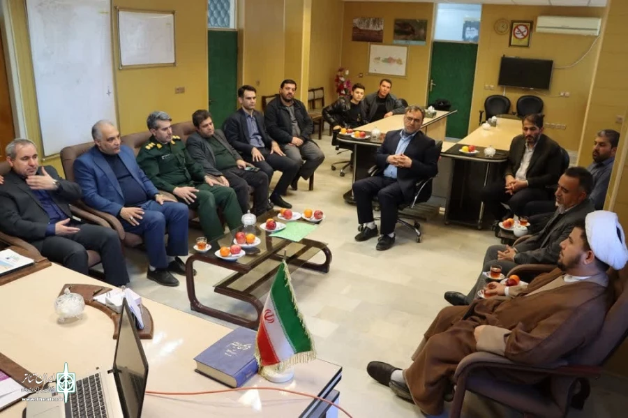 نشست کاظم نظری با مسئولان استانی و شهرستانی در بیله سوار/ عکاس: علی ابره