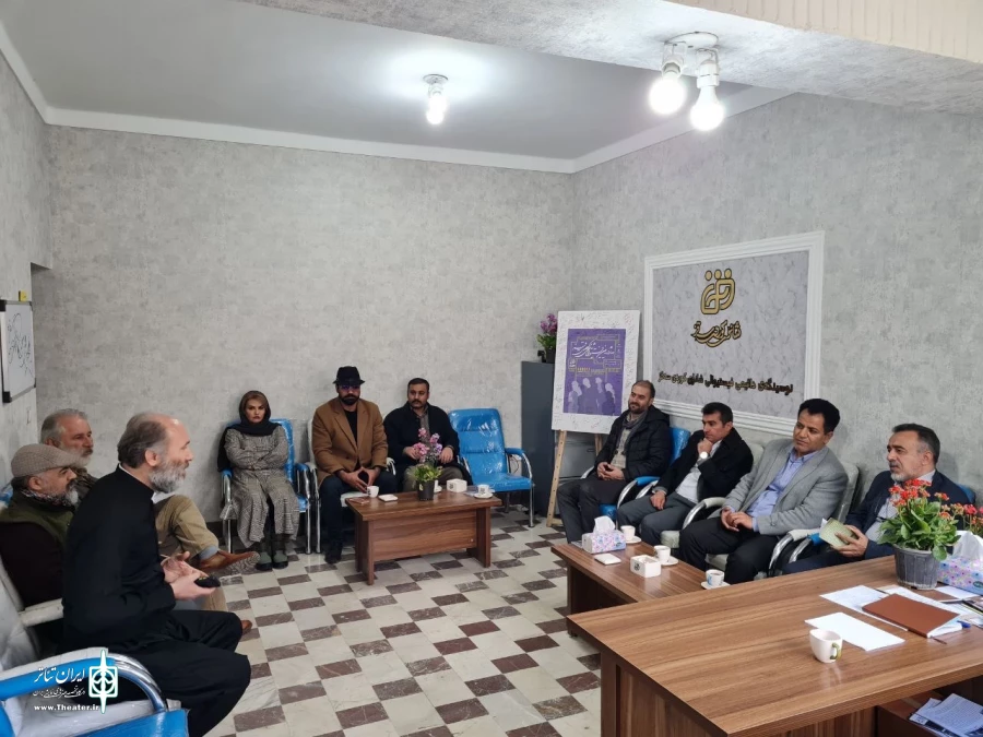 حضور مدیرکل هنرهای نمایشی در جشنواره بین‌المللی تئاتر کردی سقز 4