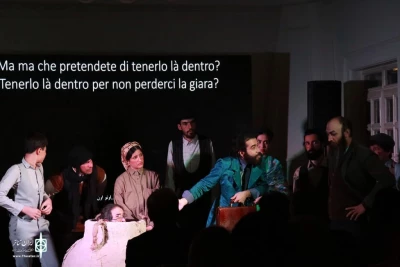 Luigi Pirandello’s “The Jar” was performed at the residence of the Italian ambassador