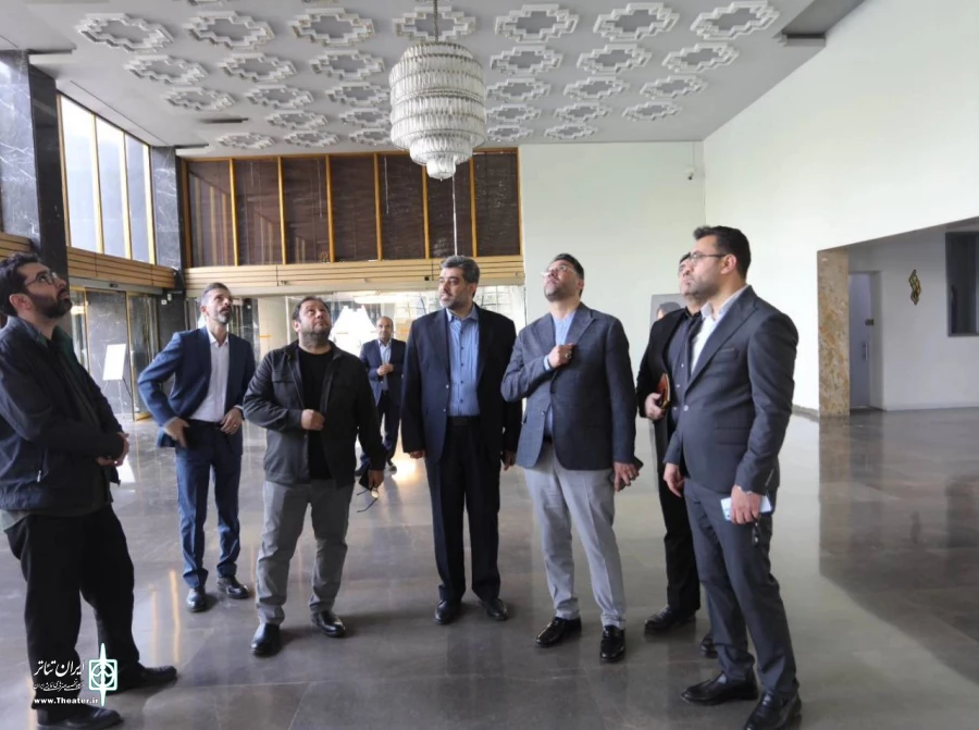 بازدید معاون توسعه مدیریت و منابع وزارت فرهنگ از بنیاد رودکی 2
