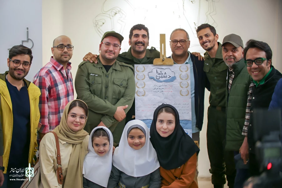 رامبد جوان به تماشای «دُشمنِ خدا» آمد 2