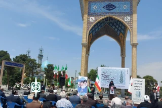 افتتاح هشتمین جشنواره ملی تئاتر ایثار با پیام همسر شهید مدافع حرم