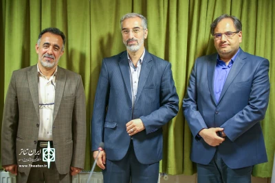مراسم تودیع کاظم نظری و معارفه مدیرکل هنرهای نمایشی برگزار شد
