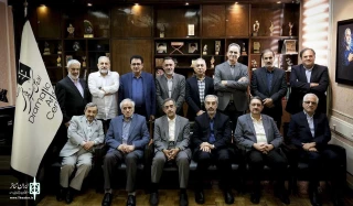 Hamid Nili meets Former directors General of performing Arts Center
