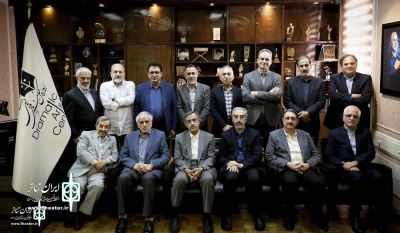 Hamid Nili meets Former directors General of performing Arts Center