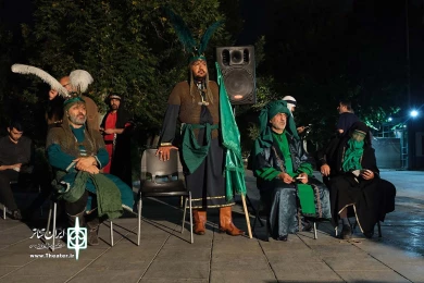 تعزیه حجه‌الوداع ویژه‌برنامه‌ نمایشی «نوای عرشیان» در پهنه فرهنگی رودکی