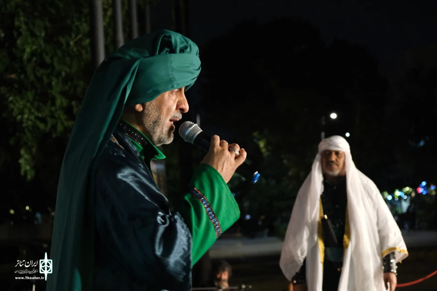 تعزیه حضرت مسلم ویژه‌برنامه‌ نمایشی «نوای عرشیان» در پهنه فرهنگی رودکی