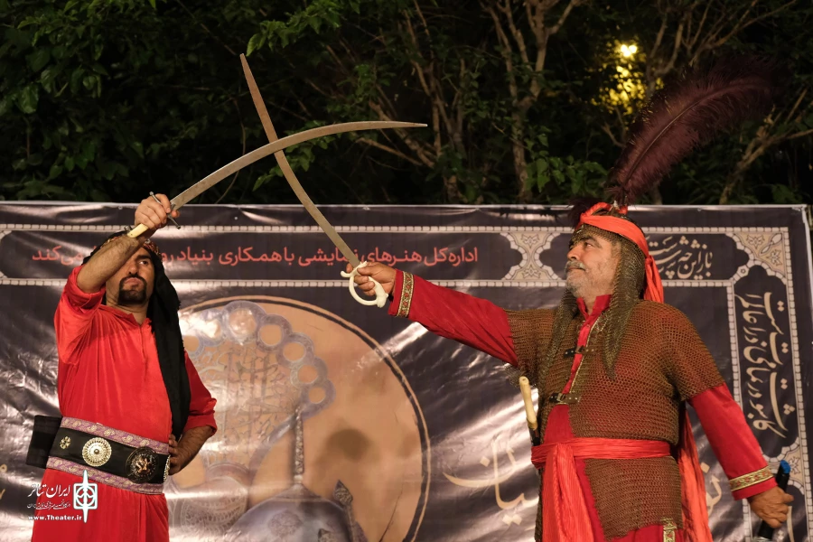 تعزیه حضرت مسلم ویژه‌برنامه‌ نمایشی «نوای عرشیان» در پهنه فرهنگی رودکی