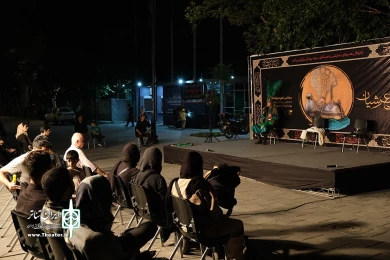 تعزیه حضرت علی اکبر(ص) ویژه‌برنامه‌ نمایشی «نوای عرشیان» در پهنه فرهنگی رودکی