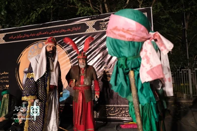 تعزیه بازار شام ویژه‌برنامه‌ نمایشی «نوای عرشیان» در پهنه فرهنگی رودکی