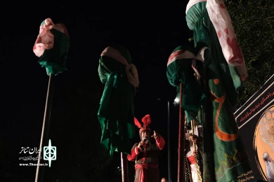 تعزیه بازار شام ویژه‌برنامه‌ نمایشی «نوای عرشیان» در پهنه فرهنگی رودکی