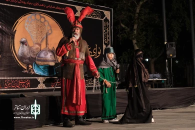تعزیه بازار شام ویژه‌برنامه‌ نمایشی «نوای عرشیان» در پهنه فرهنگی رودکی