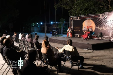 تعزیه بازار شام ویژه‌برنامه‌ نمایشی «نوای عرشیان» در پهنه فرهنگی رودکی