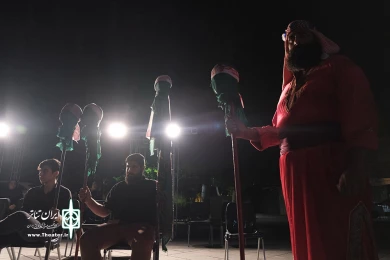 تعزیه بازار شام ویژه‌برنامه‌ نمایشی «نوای عرشیان» در پهنه فرهنگی رودکی