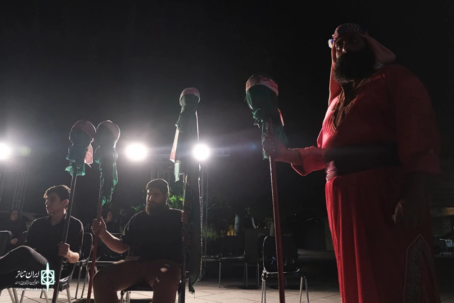 تعزیه بازار شام ویژه‌برنامه‌ نمایشی «نوای عرشیان» در پهنه فرهنگی رودکی