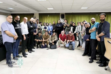 دیدار و نشست خبری حمید نیلی به مناسبت روز خبرنگار