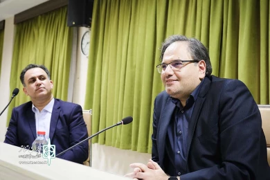 دیدار و نشست خبری حمید نیلی به مناسبت روز خبرنگار