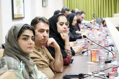 دیدار و نشست خبری حمید نیلی به مناسبت روز خبرنگار