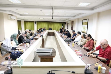 دیدار و نشست خبری حمید نیلی به مناسبت روز خبرنگار