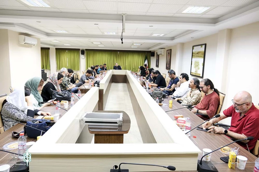دیدار و نشست خبری حمید نیلی به مناسبت روز خبرنگار