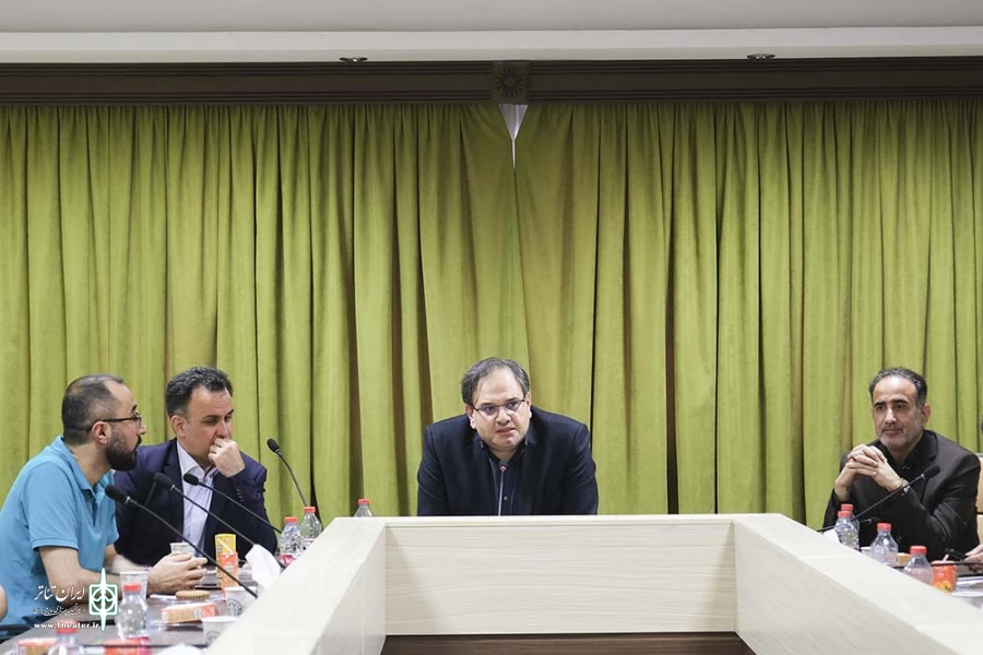 دیدار و نشست خبری حمید نیلی به مناسبت روز خبرنگار