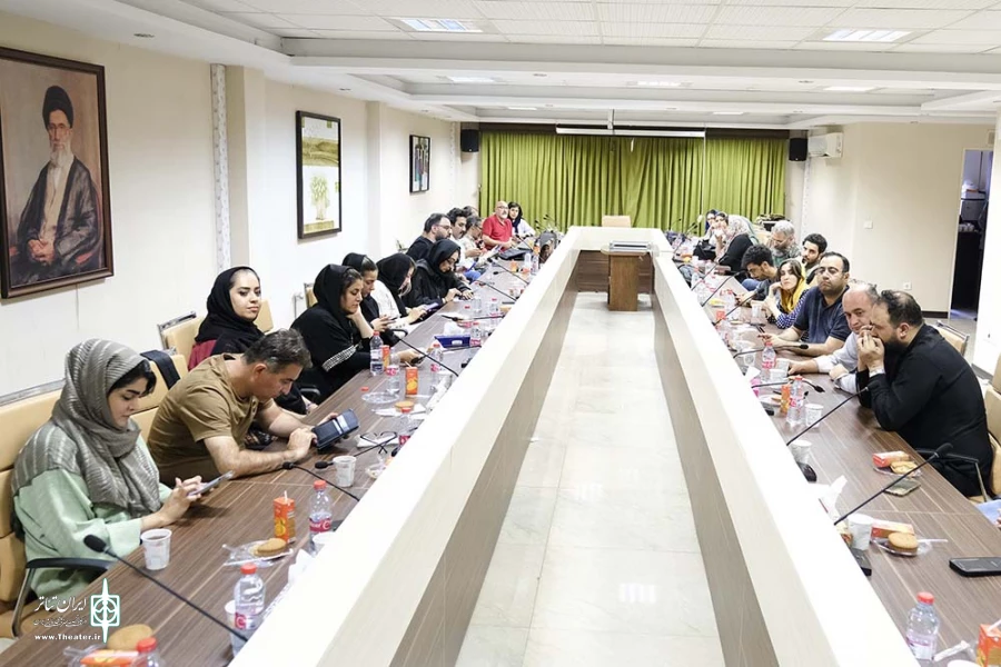دیدار و نشست خبری حمید نیلی به مناسبت روز خبرنگار