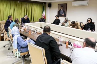 دیدار و نشست خبری حمید نیلی به مناسبت روز خبرنگار