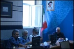 دبیر جشنواره تئاتر مقاومت با هنرمندان قزوین دیدار کرد 5