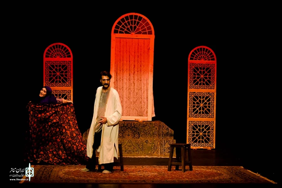 مبارک و خاتون پرده نشین