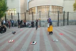نمایش خیابانی «اسطوره‌ها در خیابان» در شهرستان مرند به اجرای عموم درآمد 3