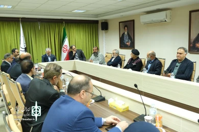 آیین رونمایی از پوستر رویداد بین‌المللی تئاتر صاحبدلان