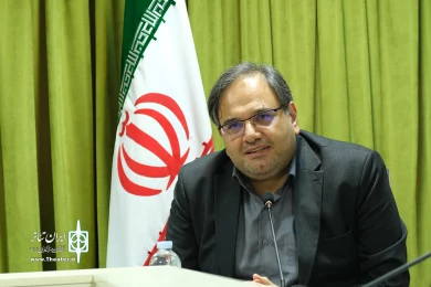 آیین رونمایی از پوستر رویداد بین‌المللی تئاتر صاحبدلان