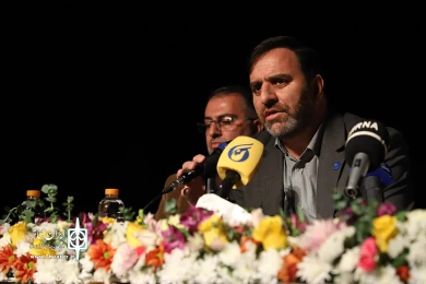 نشست خبری جشنواره تئاتر کودک و نوجوان - همدان