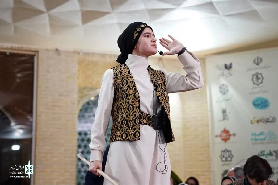 استقبال از نقل نقالان کودک و نوجوان در جشنواره سیلک کاشان 2