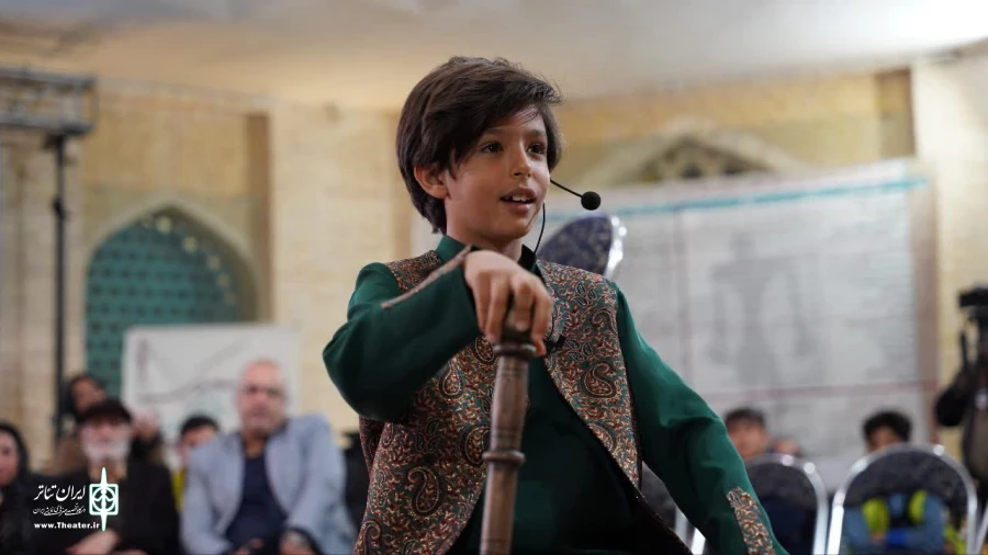 استقبال از نقل نقالان کودک و نوجوان در جشنواره سیلک کاشان 4