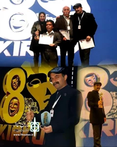 درخشش هنرمندان ایلامی در جشنواره بین‌المللی تئاتر کرکوک